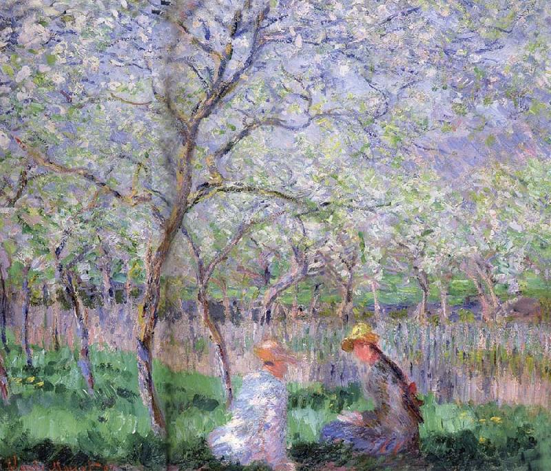 Claude Monet Springtime oil painting picture